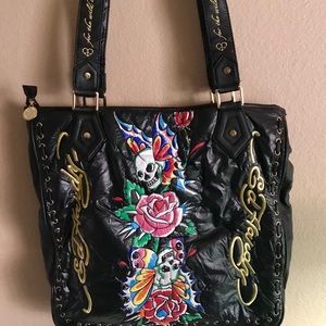 Beautiful Ed Hardy tote